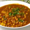 Two Desi Paratha with White Peas