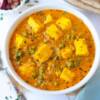 Shahi Mottor Paneer, Yellow Dal, Steam Rice & Chapathi