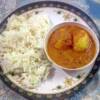 Egg/Vegetable Kuruma, Daal Chapathil/Rice