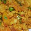 Aloo Mottor Ghobi with Poori